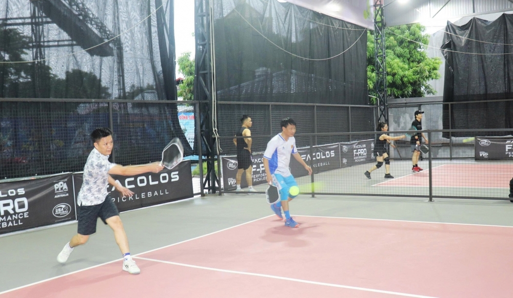 Phú Thọ: Tưng bừng Giải Pickleball gắn kết phường Vĩnh Yên và Vĩnh Phúc