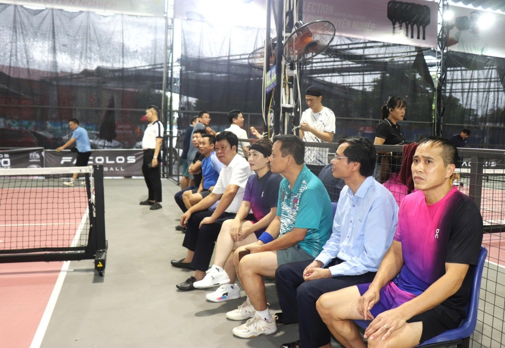 Phú Thọ: Tưng bừng Giải Pickleball gắn kết phường Vĩnh Yên và Vĩnh Phúc