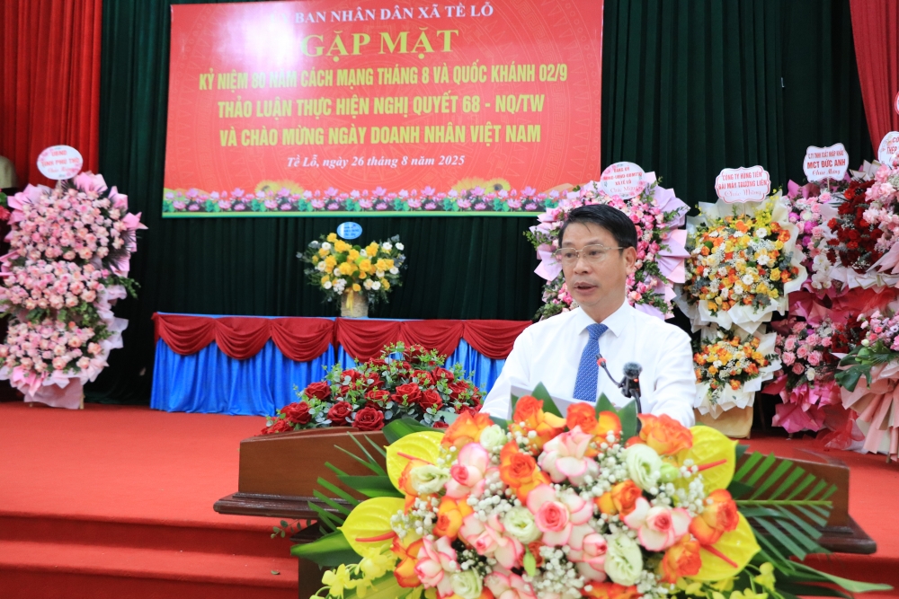 Phú Thọ: Phát huy sức mạnh cộng đồng doanh nghiệp trong giai đoạn mới tại xã Tề Lỗ