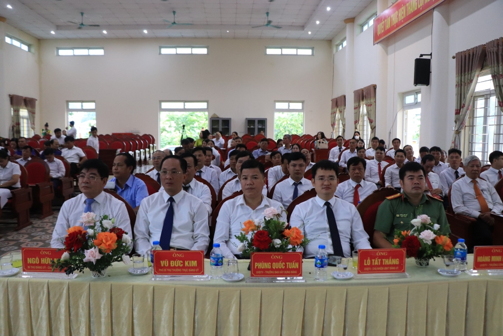 Xã Vĩnh Thành - Phú Thọ: Hội nghị tuyên dương điển hình tiên tiến lần thứ I