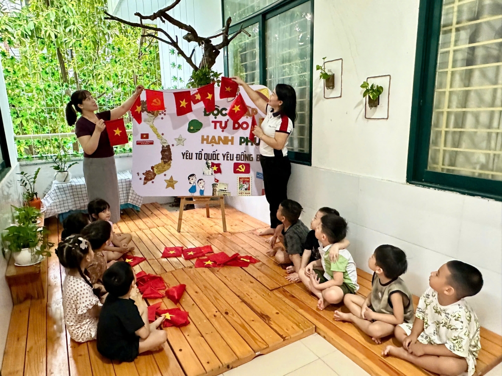 Trang trí các góc lớp học. Trang trí các góc lớp học.