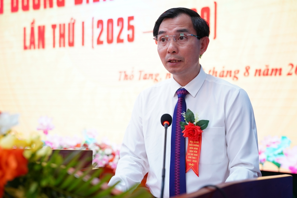 Xã Thổ Tang: Tuyên dương gương điển hình tiên tiến, dám nghĩ, dám làm và dám đổi mới