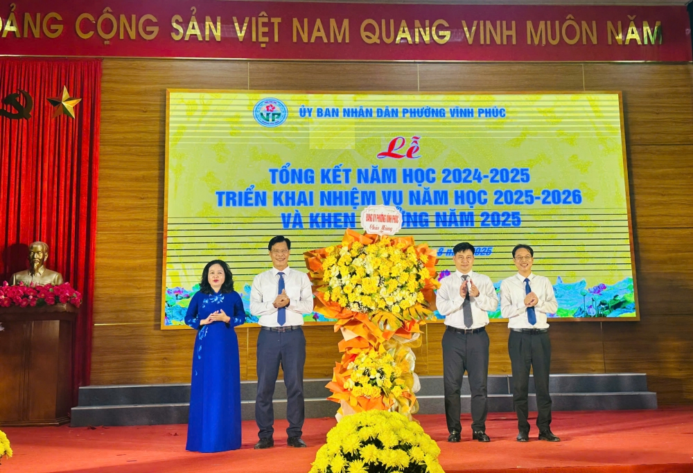 Phú Thọ: Phường Vĩnh Phúc triển khai nhiệm vụ năm học 2025-2026 “Quyết tâm dạy tốt - học tốt”