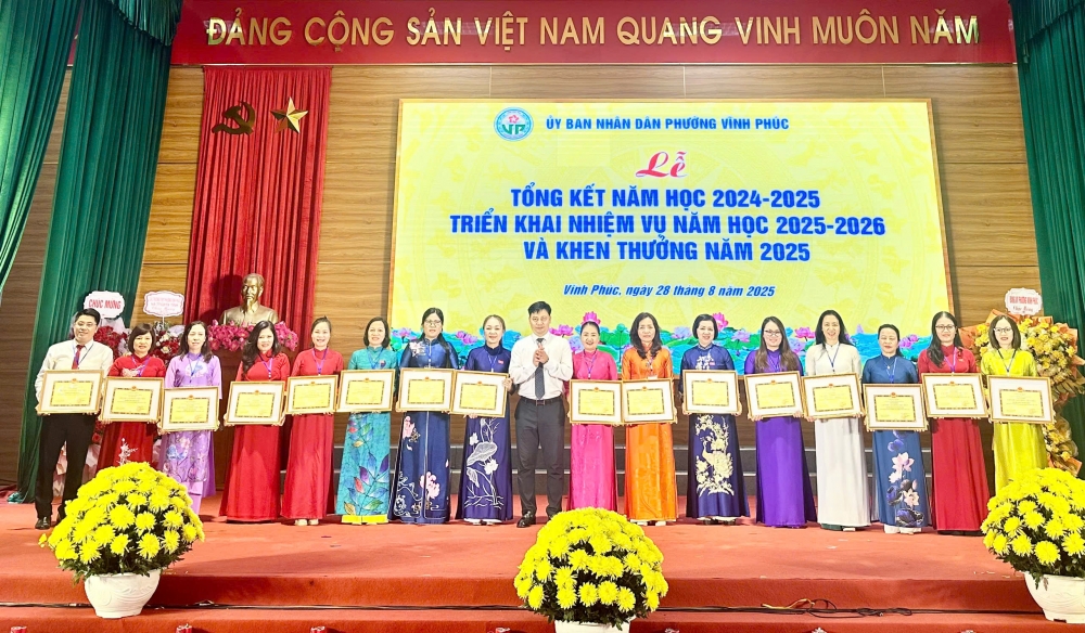 Phú Thọ: Phường Vĩnh Phúc triển khai nhiệm vụ năm học 2025-2026 “Quyết tâm dạy tốt - học tốt”