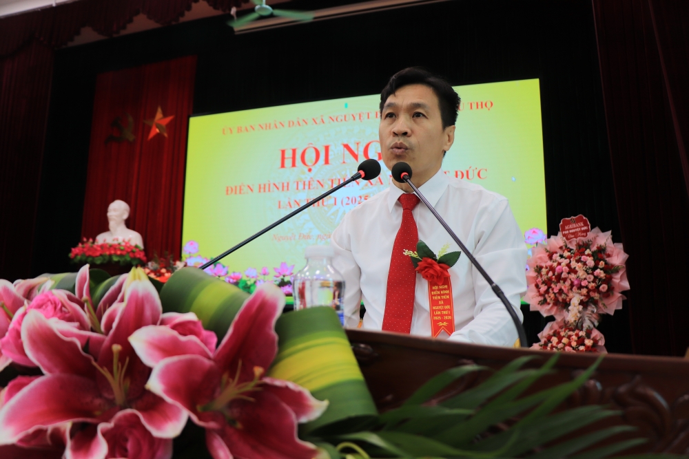 Xã Nguyệt Đức: Nhiều tấm gương trong phong trào thi đua yêu nước được tuyên dương