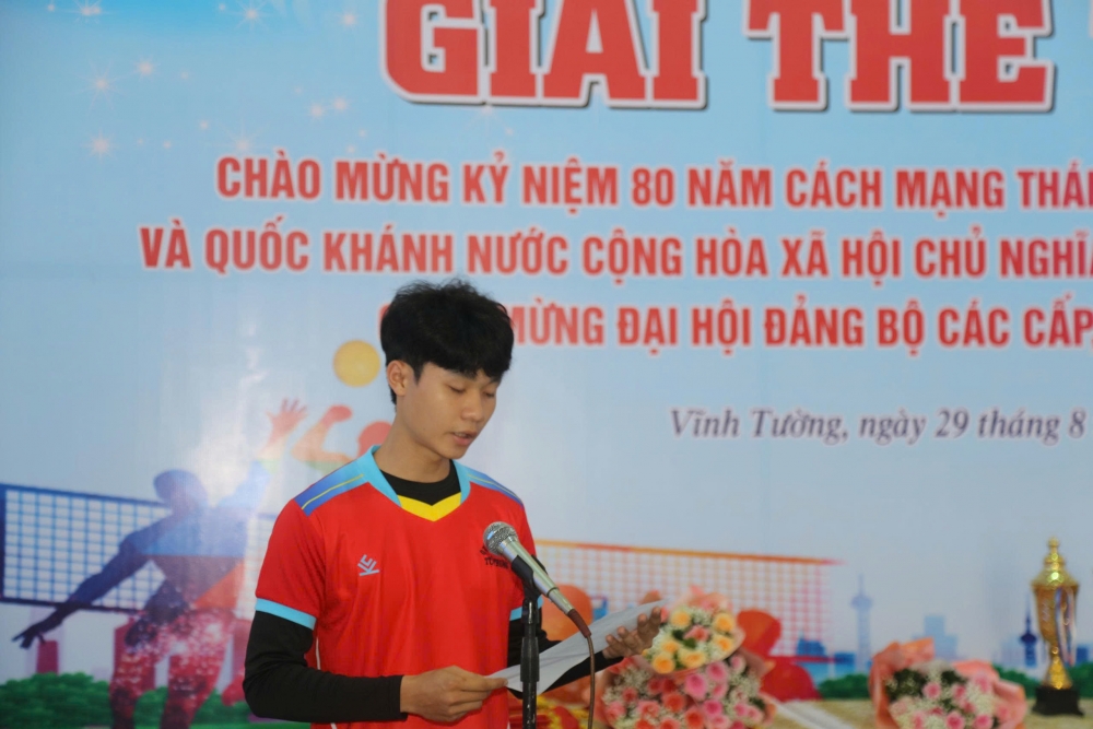 Xã Vĩnh Tường: Sôi nổi giải thể thao chào mừng Quốc khánh 2/9