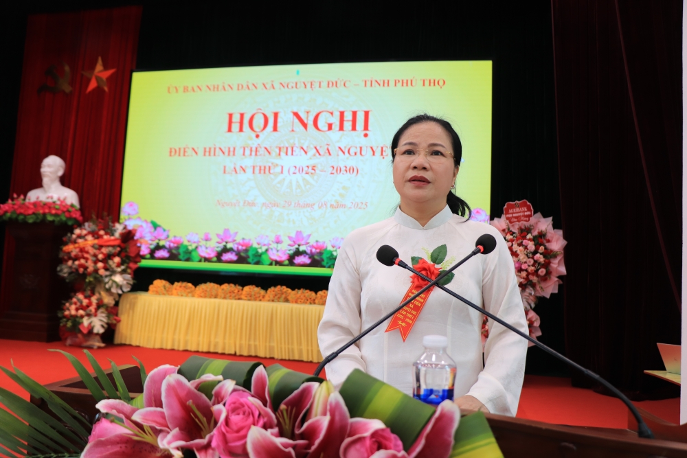 Xã Nguyệt Đức: Nhiều tấm gương trong phong trào thi đua yêu nước được tuyên dương