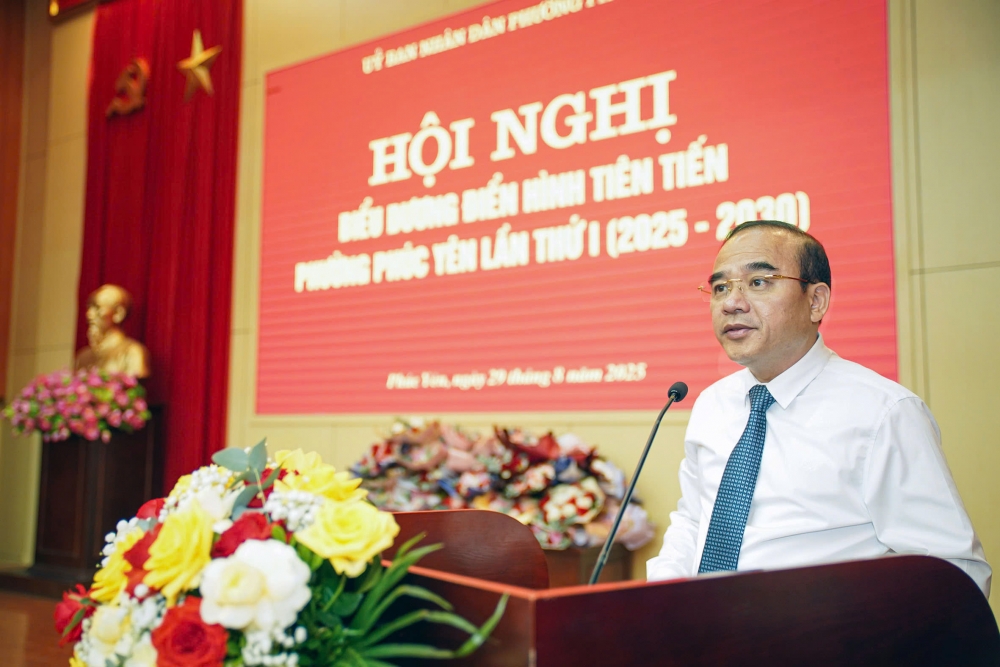 Phú Thọ: Tôn vinh điển hình tiên tiến trong phong trào thi đua yêu nước phường Phúc Yên Phú Thọ: Tôn vinh điển hình tiên tiến trong phong trào thi đua yêu nước phường Phúc Yên