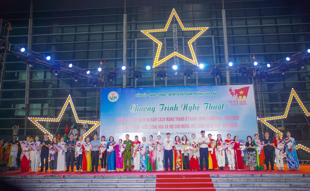 Phường Vĩnh Phúc: Đặc sắc chương trình nghệ thuật chào mừng Quốc khánh