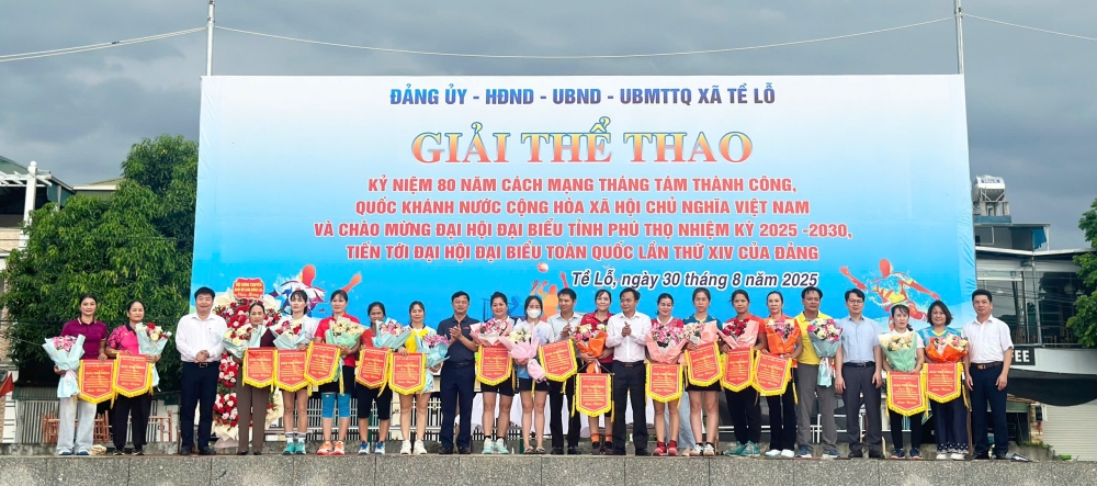 Xã Tề Lỗ: Ấn tượng Giải thể thao chào mừng Quốc khánh