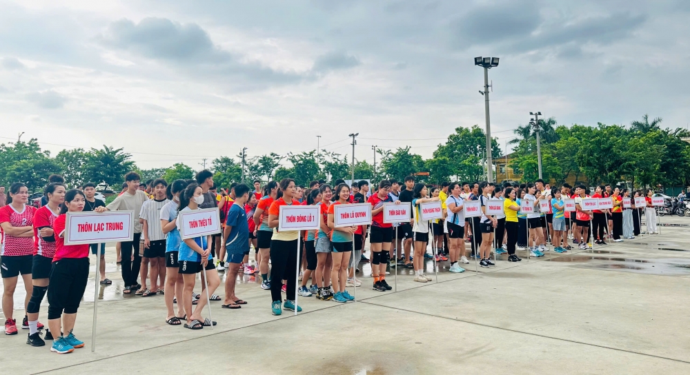 Xã Tề Lỗ: Ấn tượng Giải thể thao chào mừng Quốc khánh