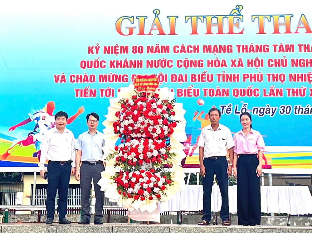 Xã Tề Lỗ: Ấn tượng Giải thể thao chào mừng Quốc khánh