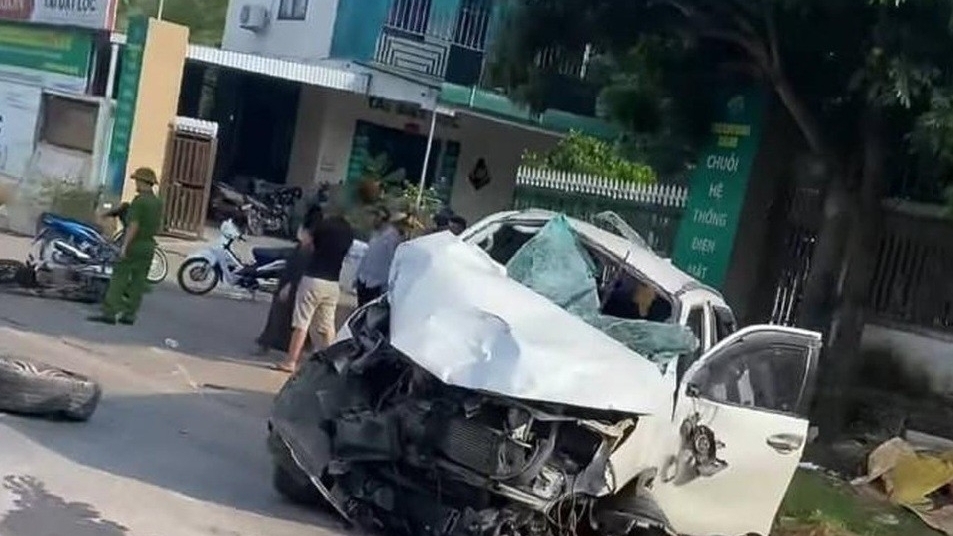 Nghệ An: Tạm giữ đối tượng gây tai nạn khiến 2 vợ chồng tử vong