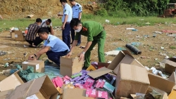 yen bai tieu huy hon 5000 san pham thuoc la dien tu nhap lau