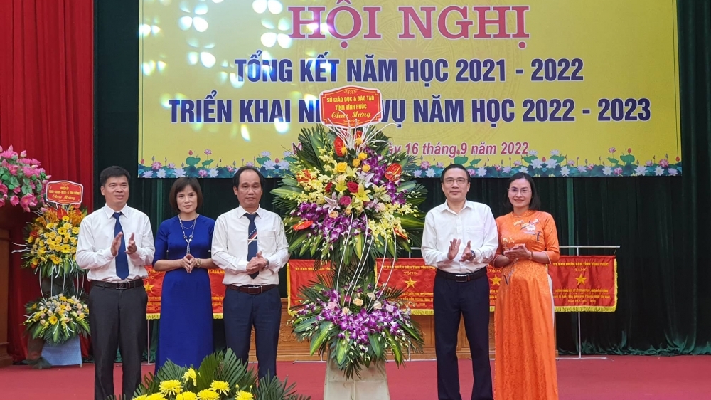 Vĩnh Phúc: Tổng kết, triển khai nhiệm vụ năm học 2022 -2023 huyện Vĩnh Tường