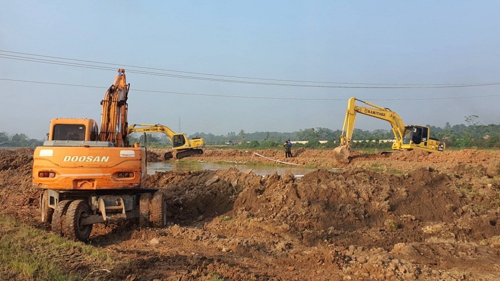 Vĩnh Phúc: Cưỡng chế GPMB 3 hộ dự án Cụm công nghiệp làng nghề Minh Phương
