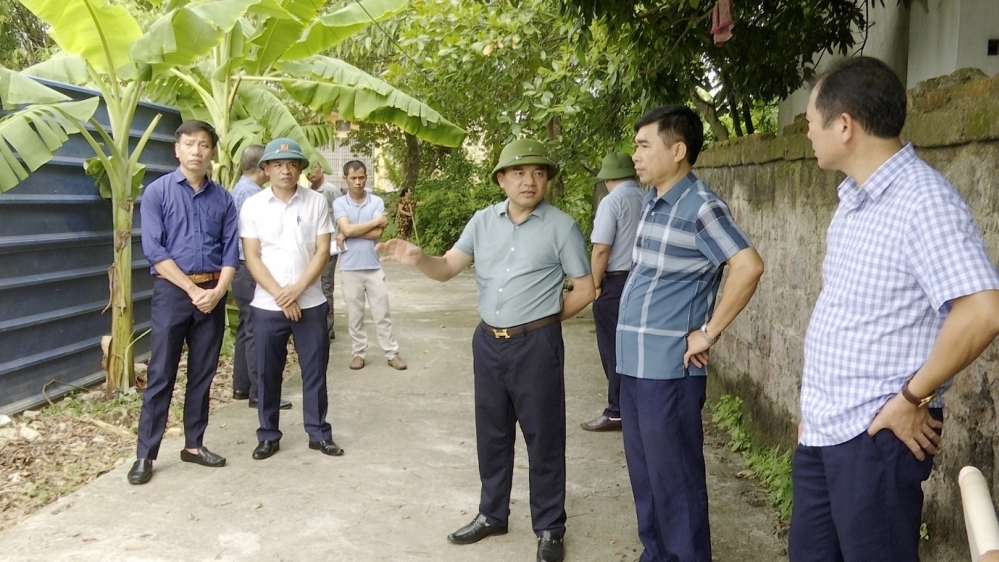 Phúc Yên (Vĩnh Phúc): Kiểm tra xử lý dứt điểm vi phạm đất đai tại lòng hồ Đầm Rượu