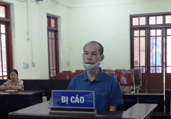 Bị cáo Nguyễn Bá Ba tại phiên tòa