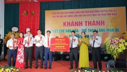 Vĩnh Phúc: Khánh thành Thiết chế văn hóa - Thể thao làng Man Để, thị trấn Tam Hồng