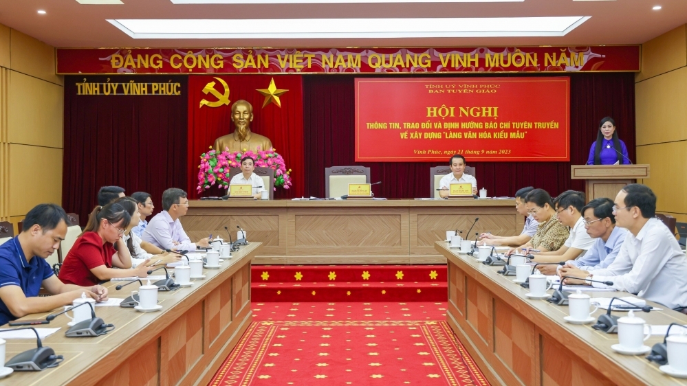 Vĩnh Phúc: Lấy người dân làm trung tâm trong xây dựng Làng văn hóa kiểu mẫu