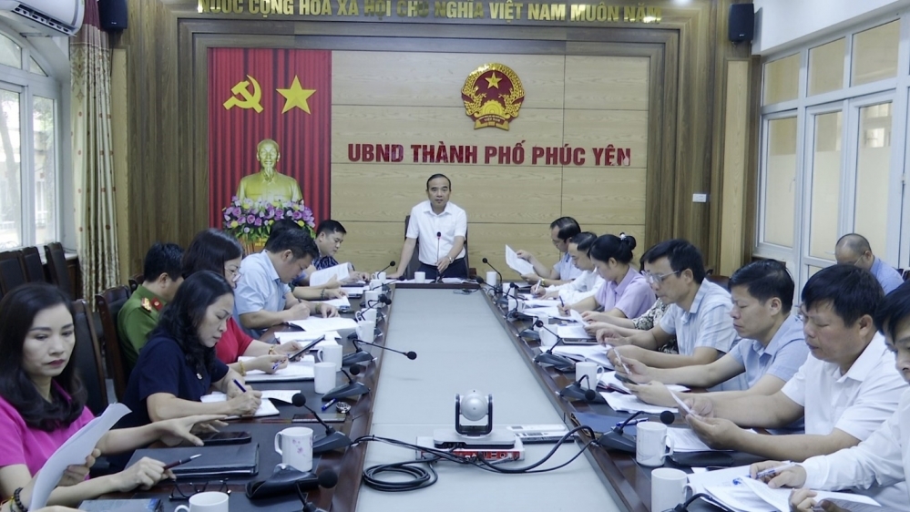 TP Phúc Yên: Khẩn trương, tập trung triển khai ứng phó bão số 3