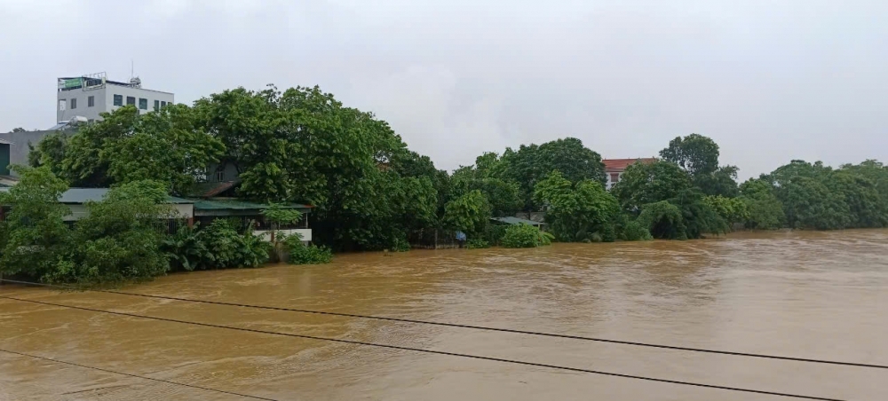 Huyện Lập Thạch: Cả hệ thống chính trị vào cuộc ứng phó với mưa lũ