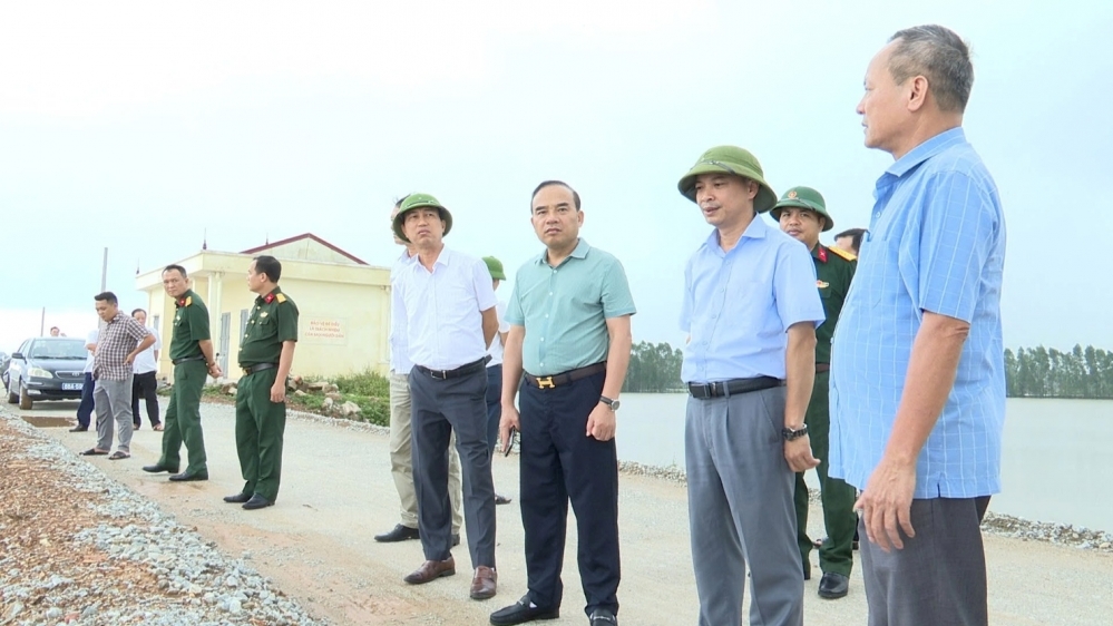 Thành phố Phúc Yên tăng cường ứng phó với mưa lũ