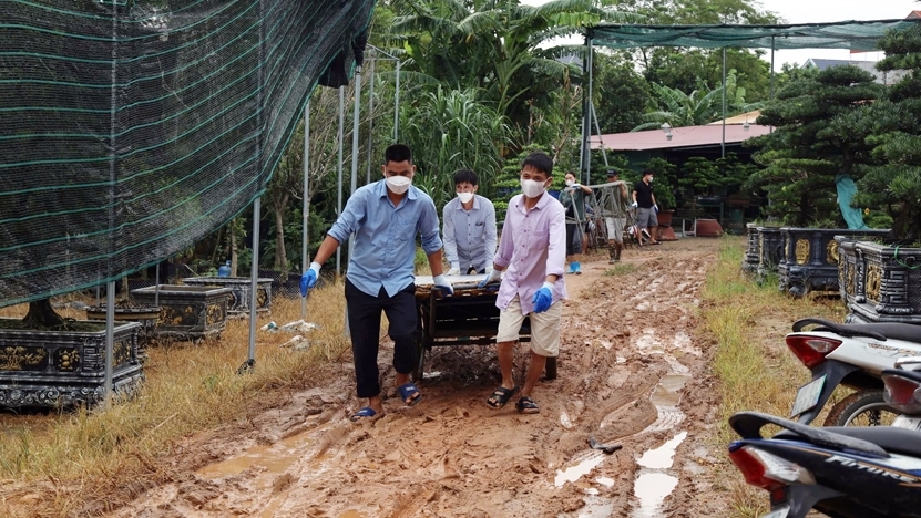 Huyện Lập Thạch: Nước rút, người dân tranh thủ dọn vệ sinh và dọn dẹp nhà cửa