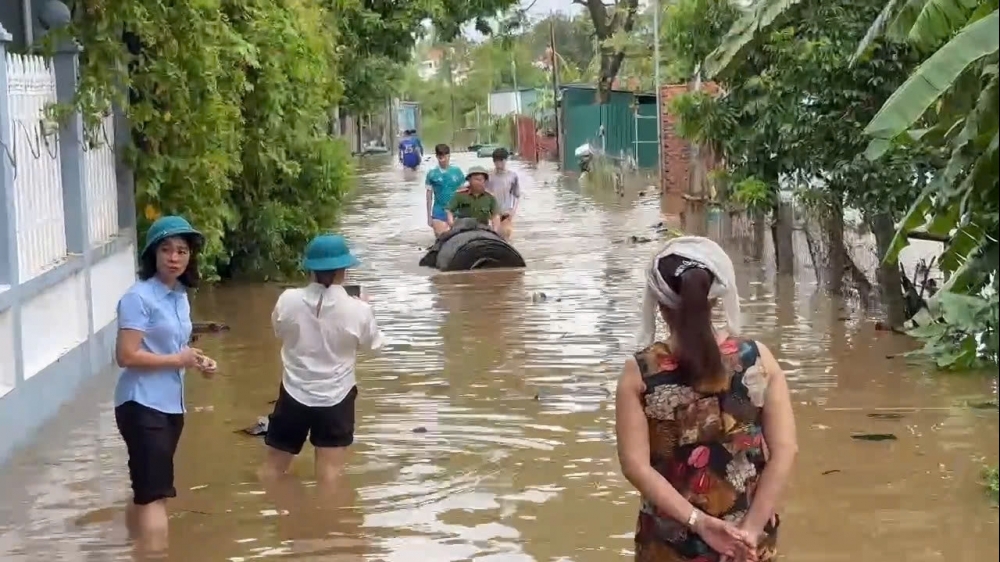 Thành phố Phúc Yên: Di dời gần 50 hộ dân phường Phúc Thắng ra khỏi khu vực ngập