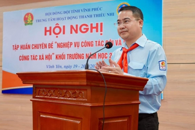 Vĩnh Phúc: Tập huấn nghiệp vụ công tác Đội và kỹ năng công tác xã hội