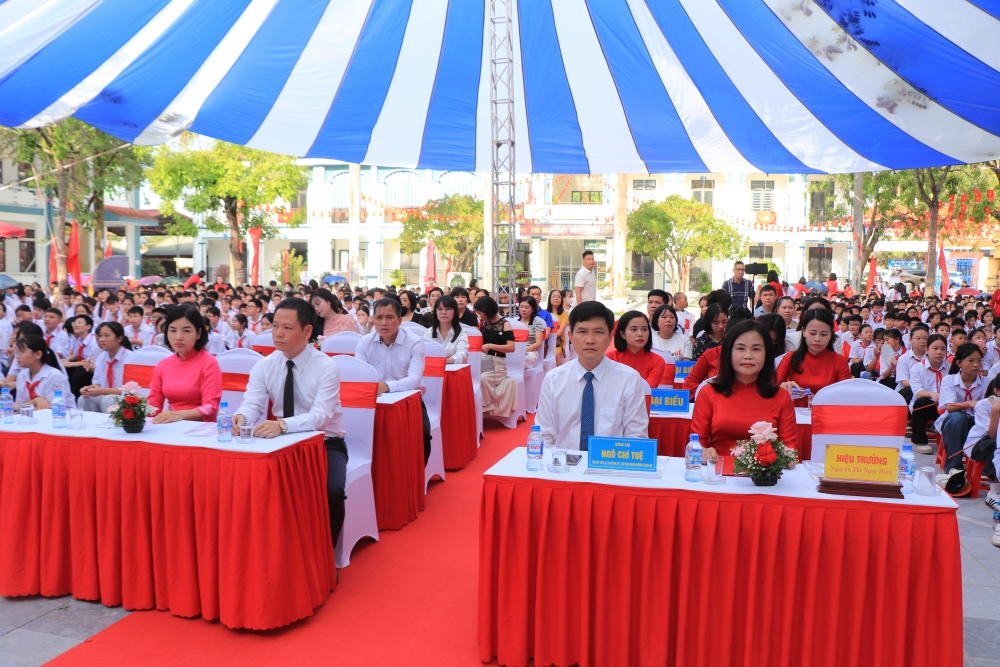 Phường Vĩnh Yên: Rộn ràng chào đón năm học mới tại Trường THCS Tích Sơn