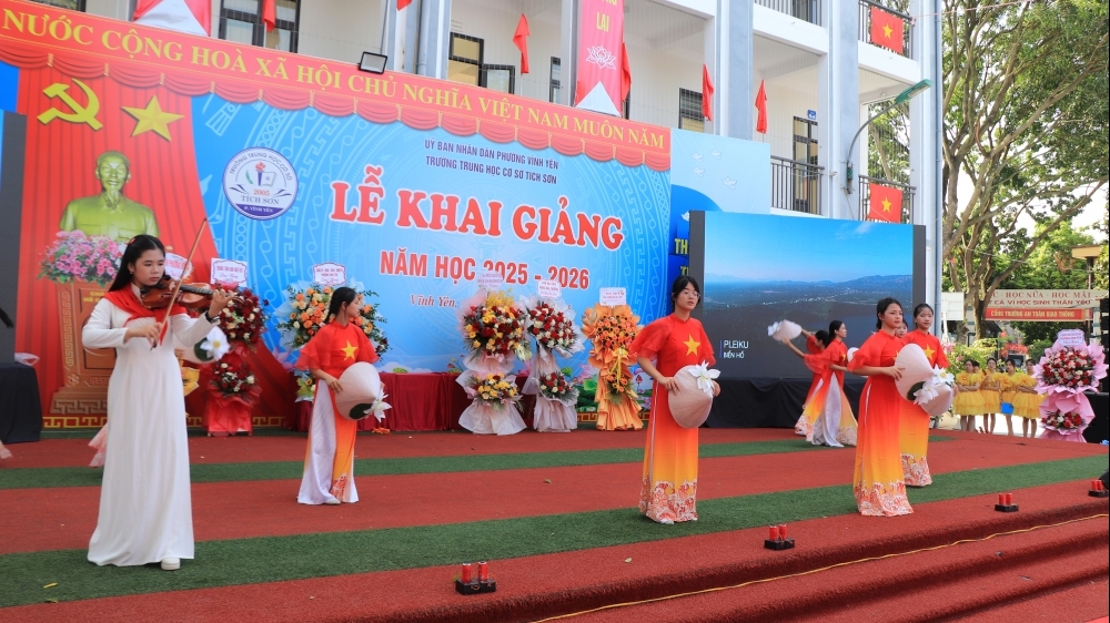 Phường Vĩnh Yên: Khát vọng bứt phá trong năm học mới tại Trường THCS Tích Sơn