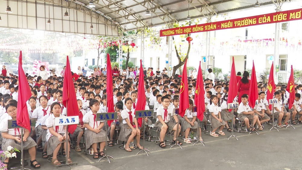 Phú Thọ: Phường Xuân Hòa rộn rã niềm vui tựu trường