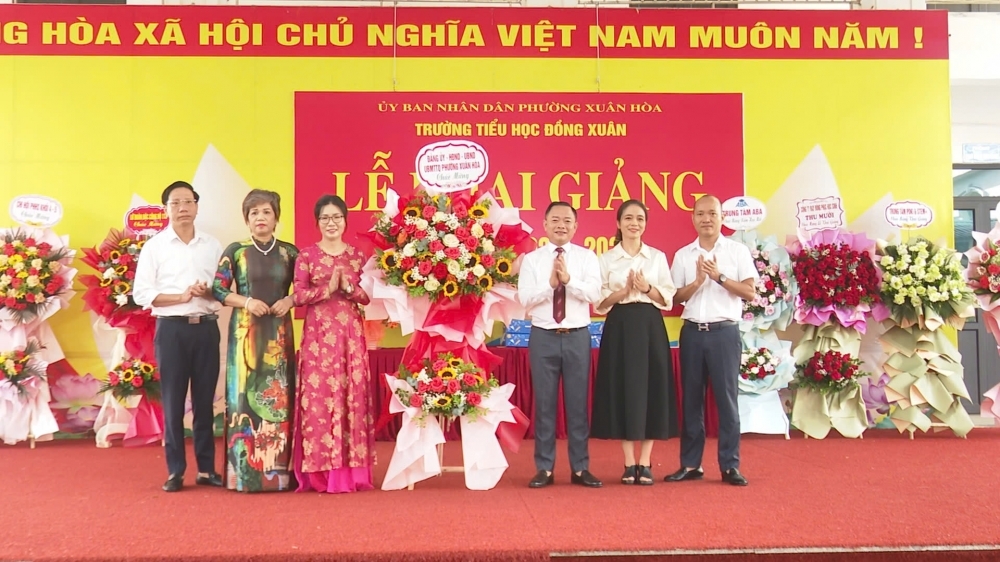 Phú Thọ: Phường Xuân Hòa rộn rã niềm vui tựu trường