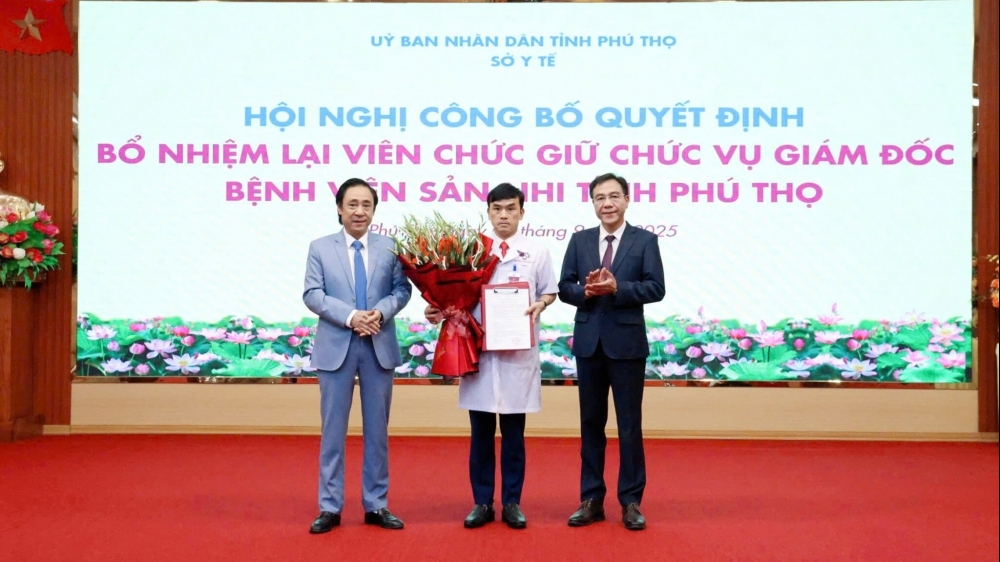 Đồng chí Phạm Thái Hạ làm Giám đốc Bệnh viện Sản Nhi tỉnh Phú Thọ
