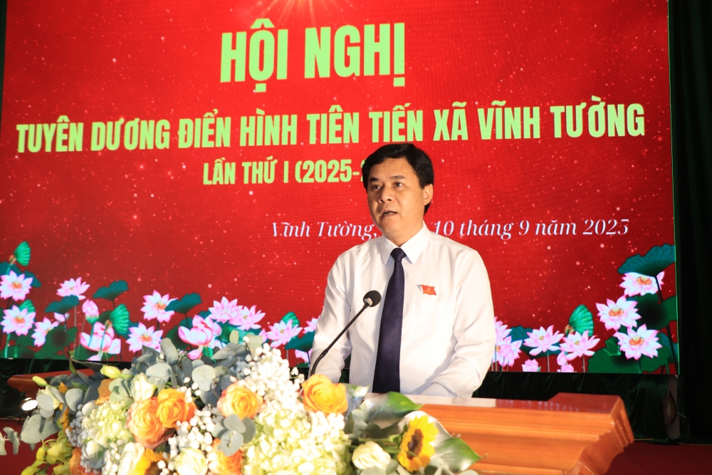 Phú Thọ: Tuyên dương 86 cá nhân điển hình tiên tiến tại xã Vĩnh Tường Phú Thọ: Tuyên dương 86 cá nhân điển hình tiên tiến tại xã Vĩnh Tường