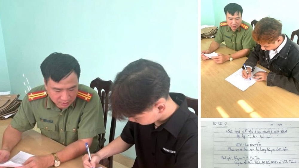 Thanh niên xã Vĩnh Thành tích cực viết đơn tình nguyện tham gia nghĩa vụ quân sự