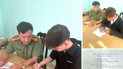 Thanh niên xã Vĩnh Thành tích cực viết đơn tình nguyện tham gia nghĩa vụ quân sự