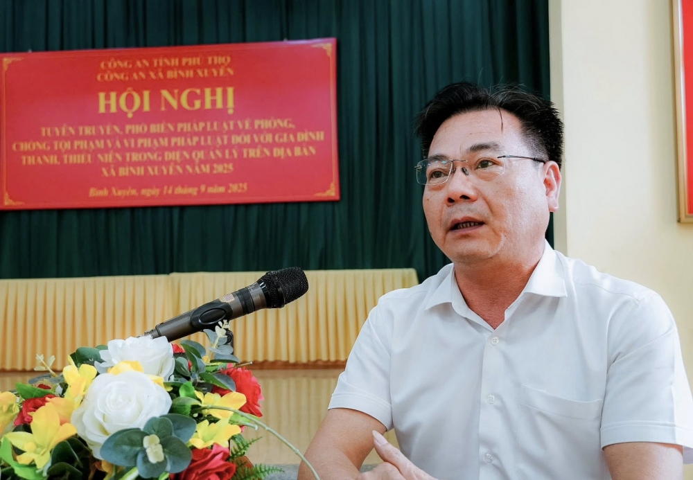 đồng chí Trần An, Chủ tịch UBND xã Bình Xuyên