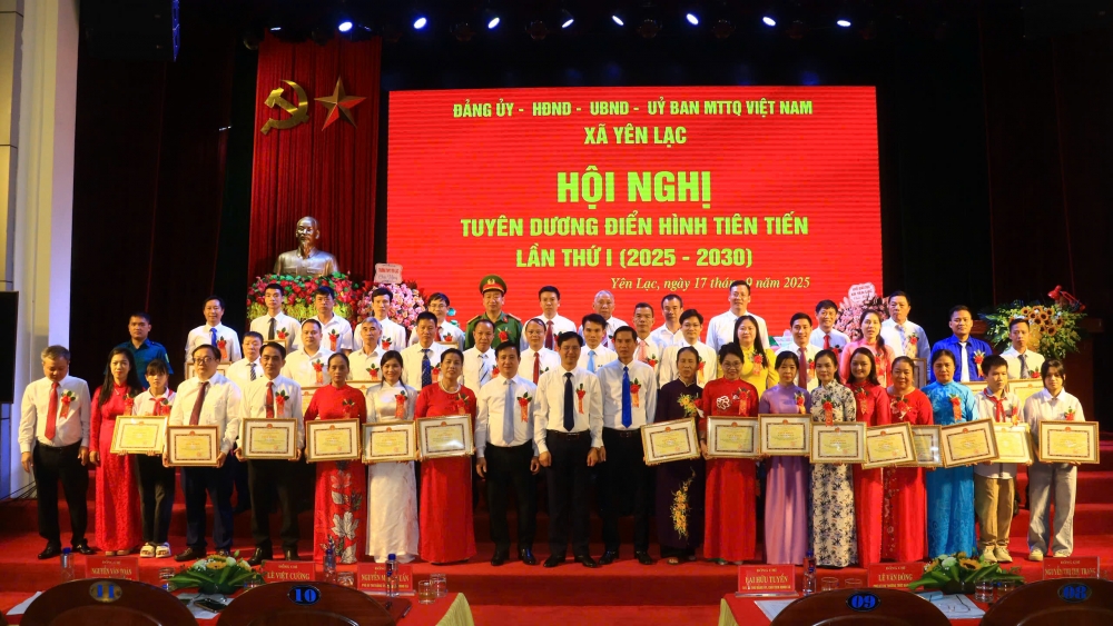 Phú Thọ: Yên Lạc trở thành điểm sáng, lan tỏa phong trào thi đua yêu nước từ cơ sở