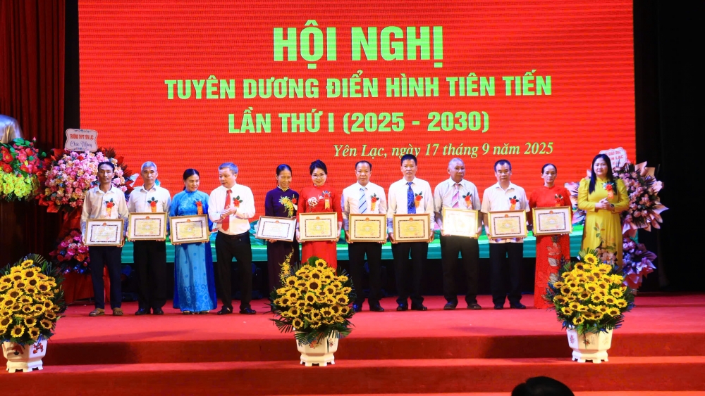 Phú Thọ: Yên Lạc trở thành điểm sáng, lan tỏa phong trào thi đua yêu nước từ cơ sở