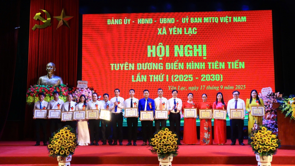 Phú Thọ: Yên Lạc trở thành điểm sáng, lan tỏa phong trào thi đua yêu nước từ cơ sở