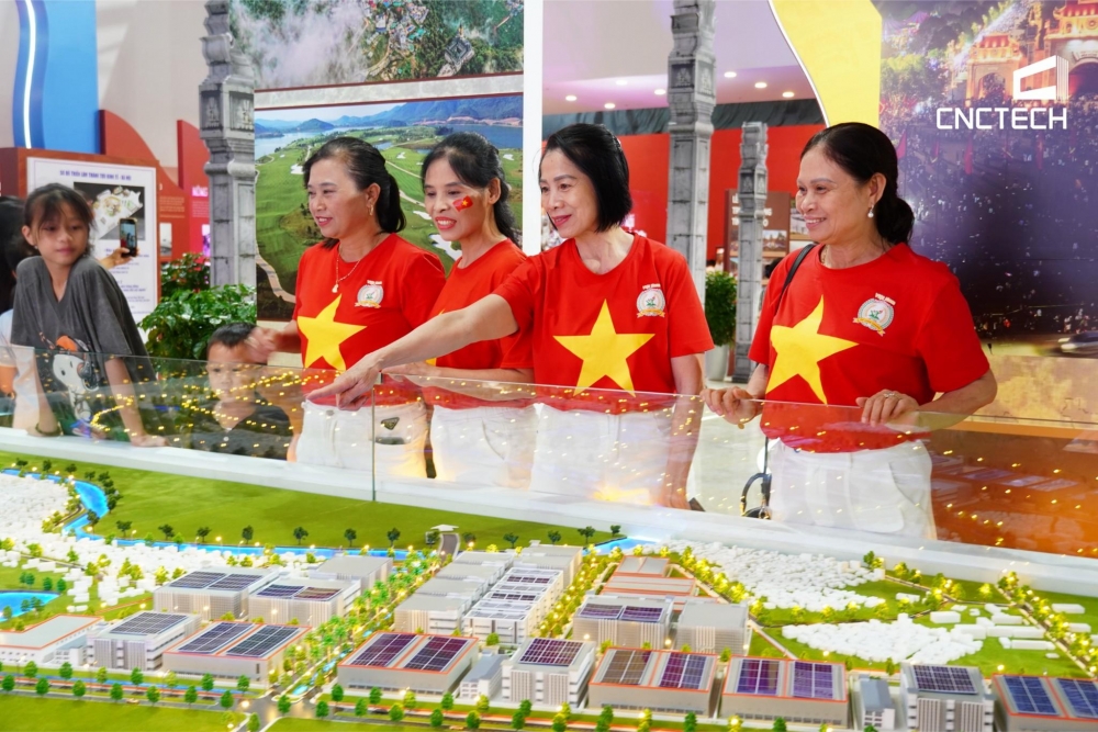 Tập đoàn CNCTech trưng bày mô hình Khu công nghiệp xanh tại Đại hội Đảng bộ tỉnh Phú Thọ
