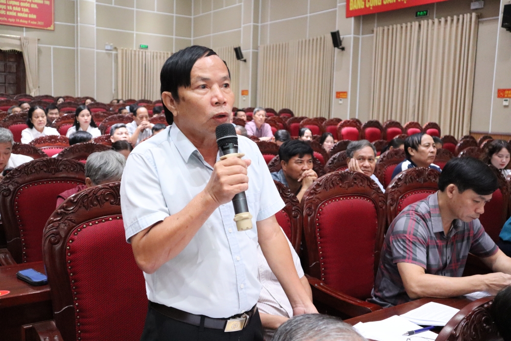 Ý kiến tại hội nghị