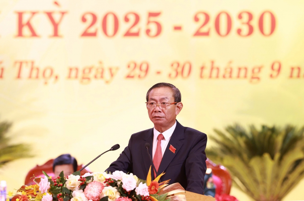 đồng chí Đinh Công Thực - Uỷ viên BTV Tỉnh ủy, Phó Chủ tịch Thường trực Uỷ ban Mặt trận Tổ quốc Việt Nam