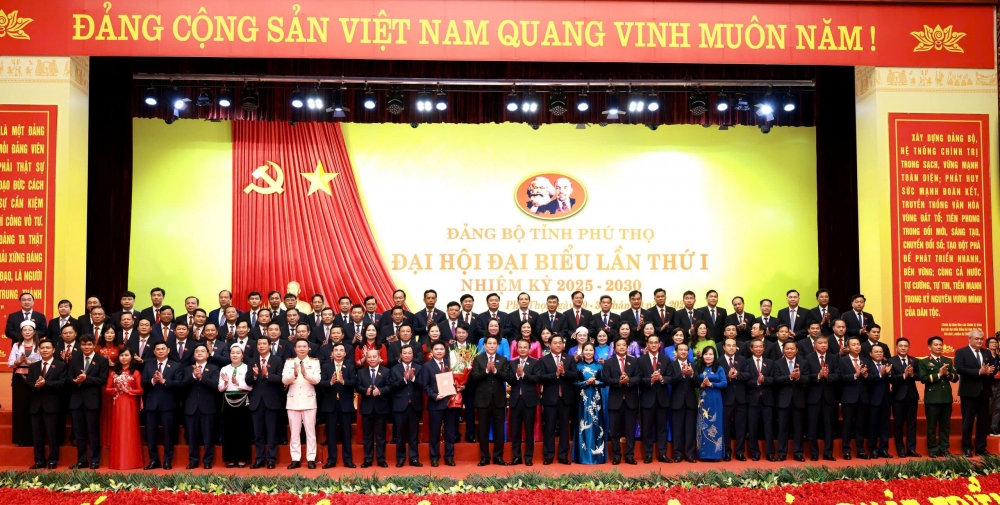 Danh sách Ban Chấp hành Đảng bộ, Ban Thường vụ tỉnh Phú Thọ nhiệm kỳ 2025 - 2030