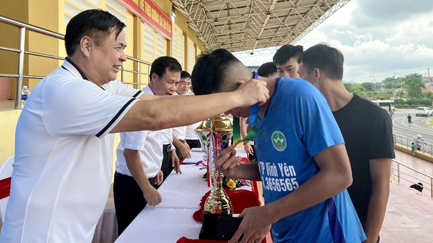 Thành phố Vĩnh Yên đứng nhất toàn đoàn tại Đại hội TDTT tỉnh Vĩnh Phúc lần thứ VI