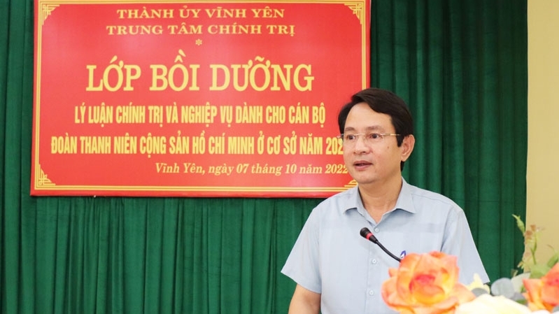 Vĩnh Phúc: Bồi dưỡng lý luận chính trị và nghiệp vụ dành cho cán bộ Đoàn