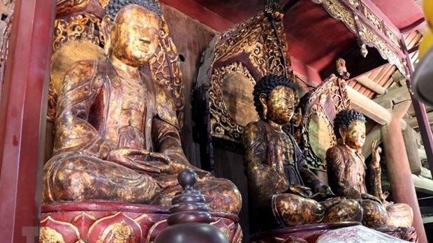 Vĩnh Phúc: Chán đời vì không được "phù hộ" một đối tượng đã đập phá hàng loạt tượng phật trong chùa