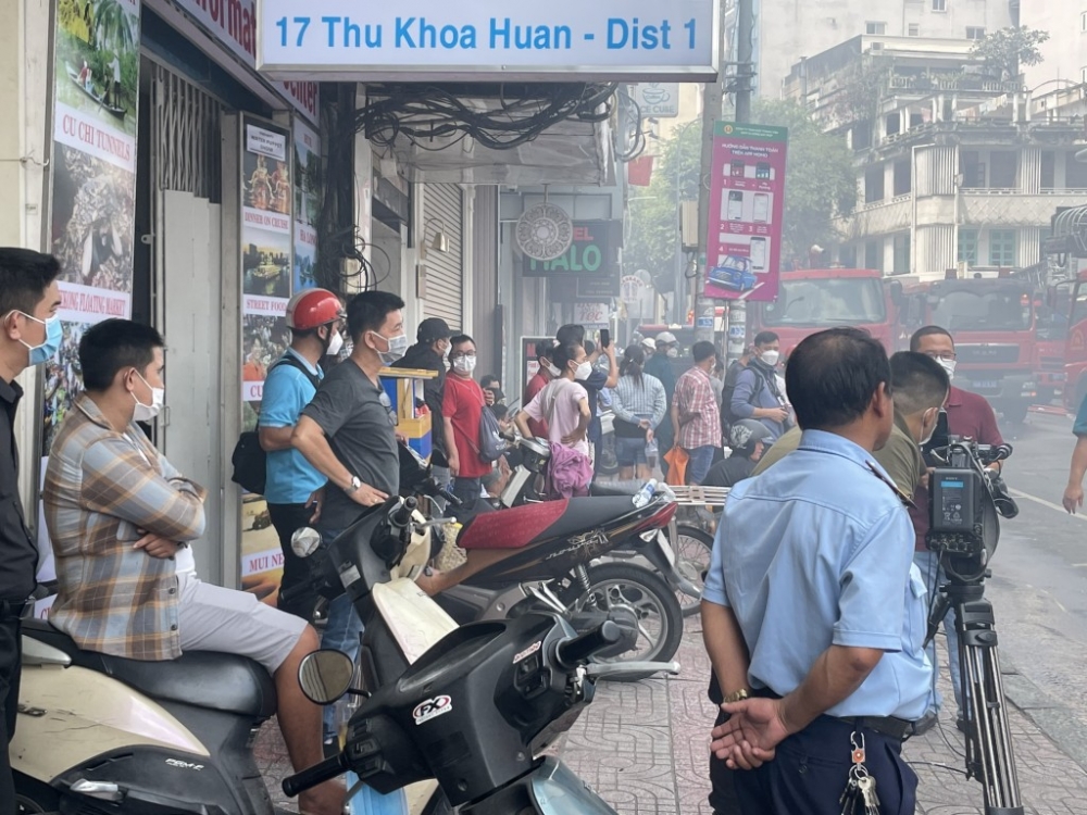 TP Hồ Chí Minh: Cháy lớn tại quán bar District K